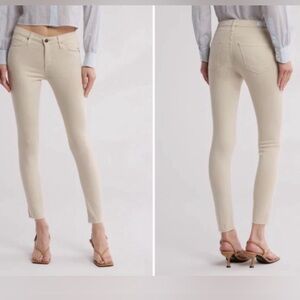 AG Adriano Goldschmied The legging Ankle Corduroy Skinny Jeans Size 24 NWT